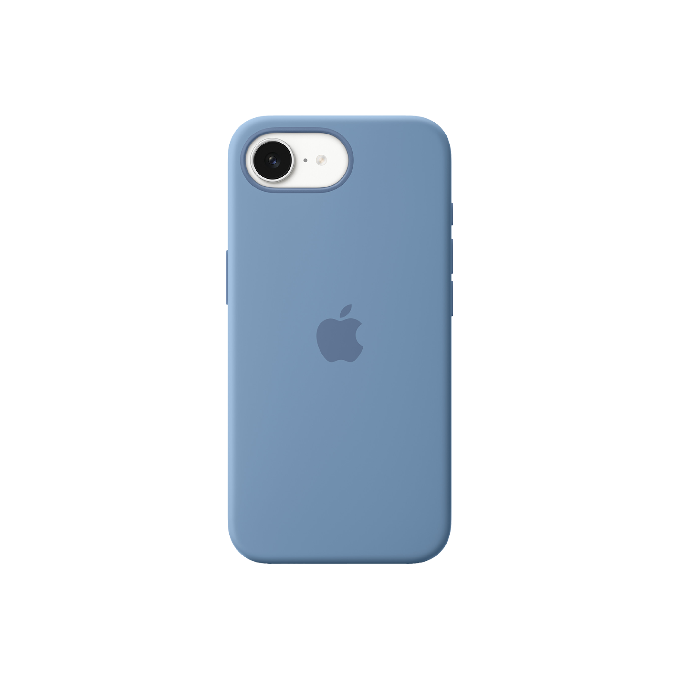 FUNDA DE SILICONA PARA EL IPHONE 16E - AZUL INVIER