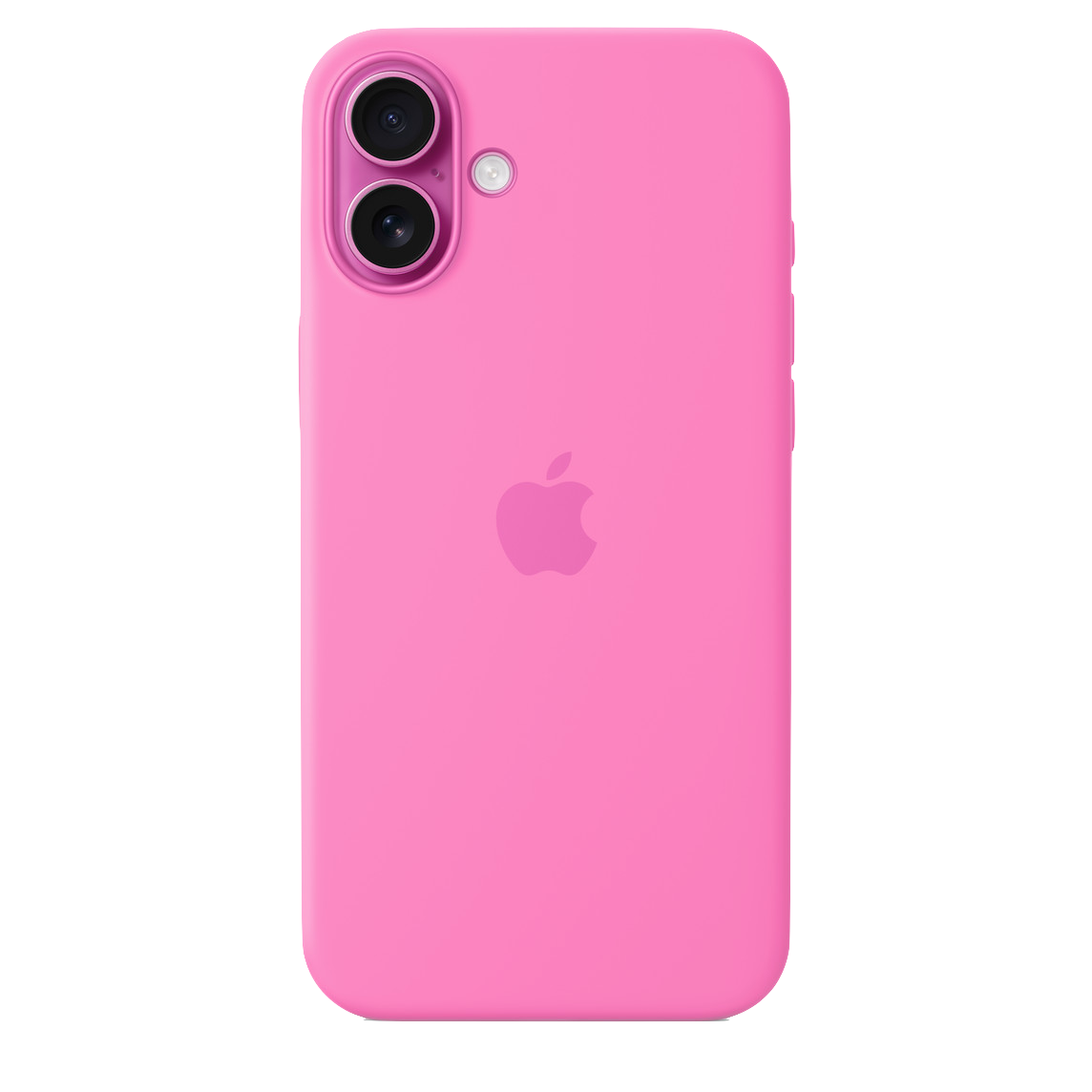 FUNDA APPLE SILICONE CASE IPHONE 16 PLUS - PEONÍA