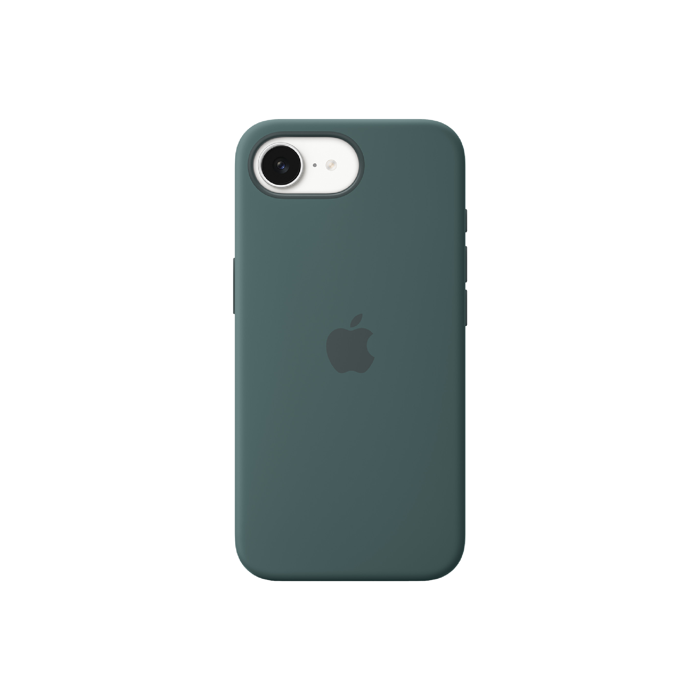 FUNDA DE SILICONA PARA EL IPHONE 16E - VERDE LAGO