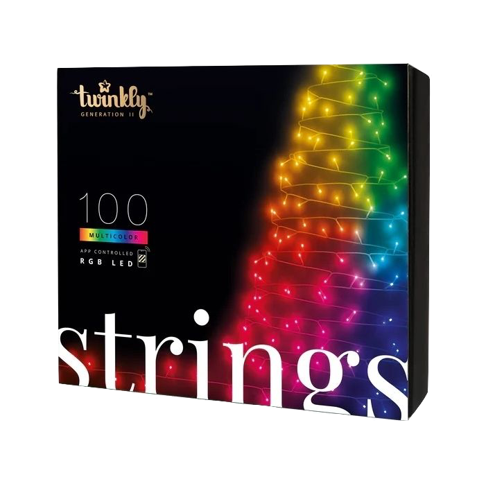 TIRA 100 LED MULTICOLOR TWINKLY