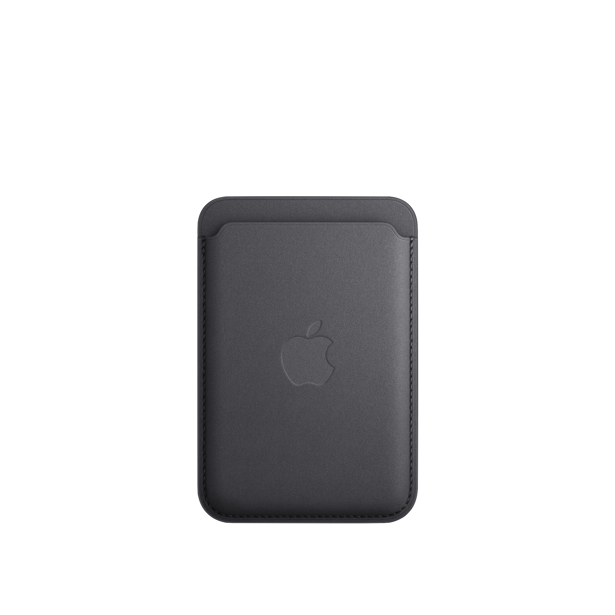 CARTERA DE TRENZADO FINO APPLE MAGSAFE - NEGRO