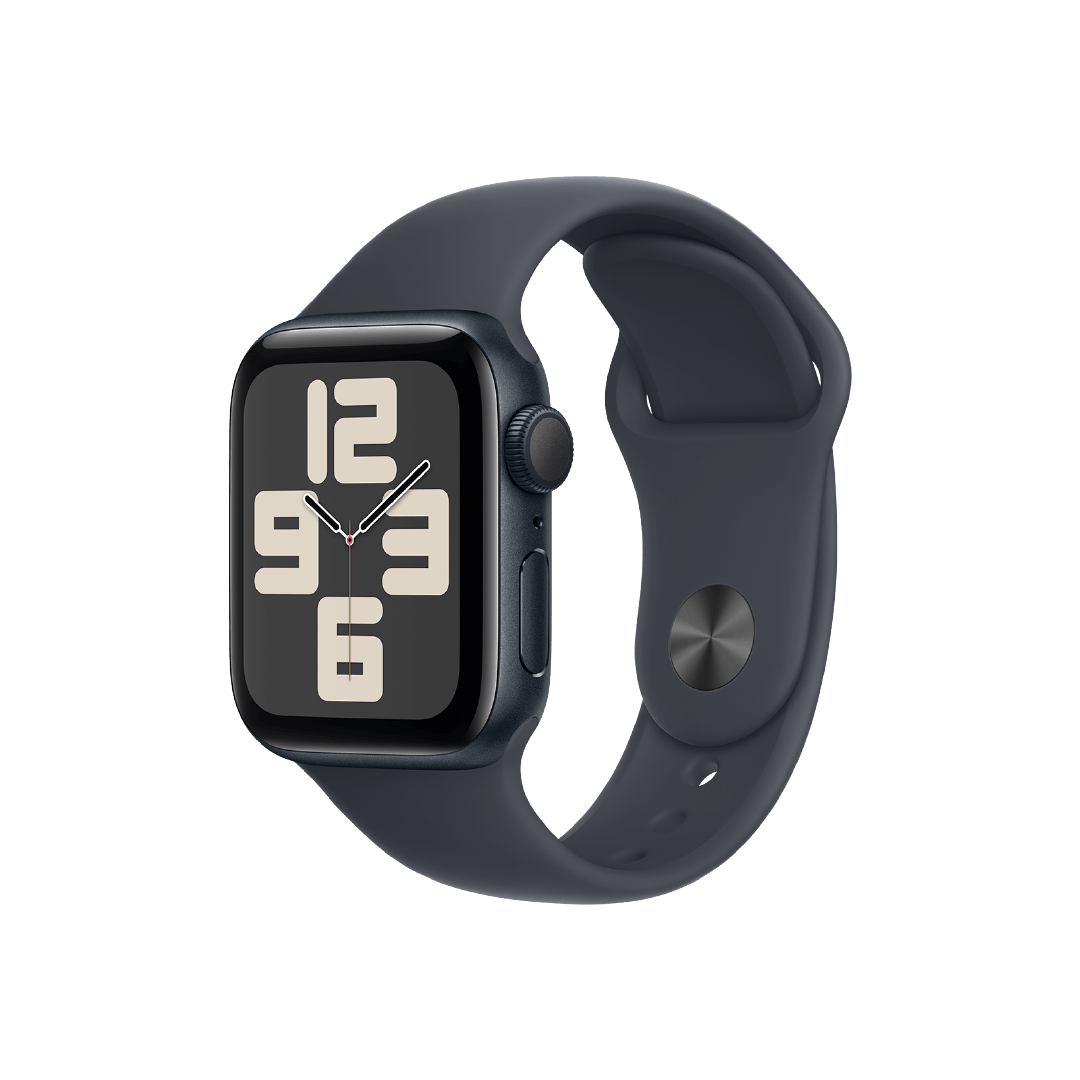 Apple Watch SE GPS, 40mm, Caja Aluminio Medianoche - Correa Deportiva Medianoche (S/M)