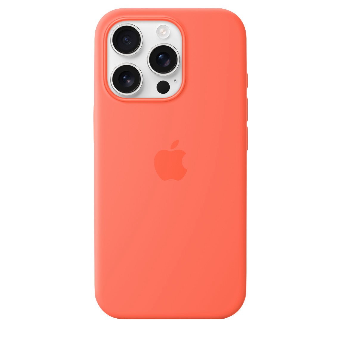 FUNDA APPLE SILICONE CASE IPHONE 16 PRO - MANDARIN