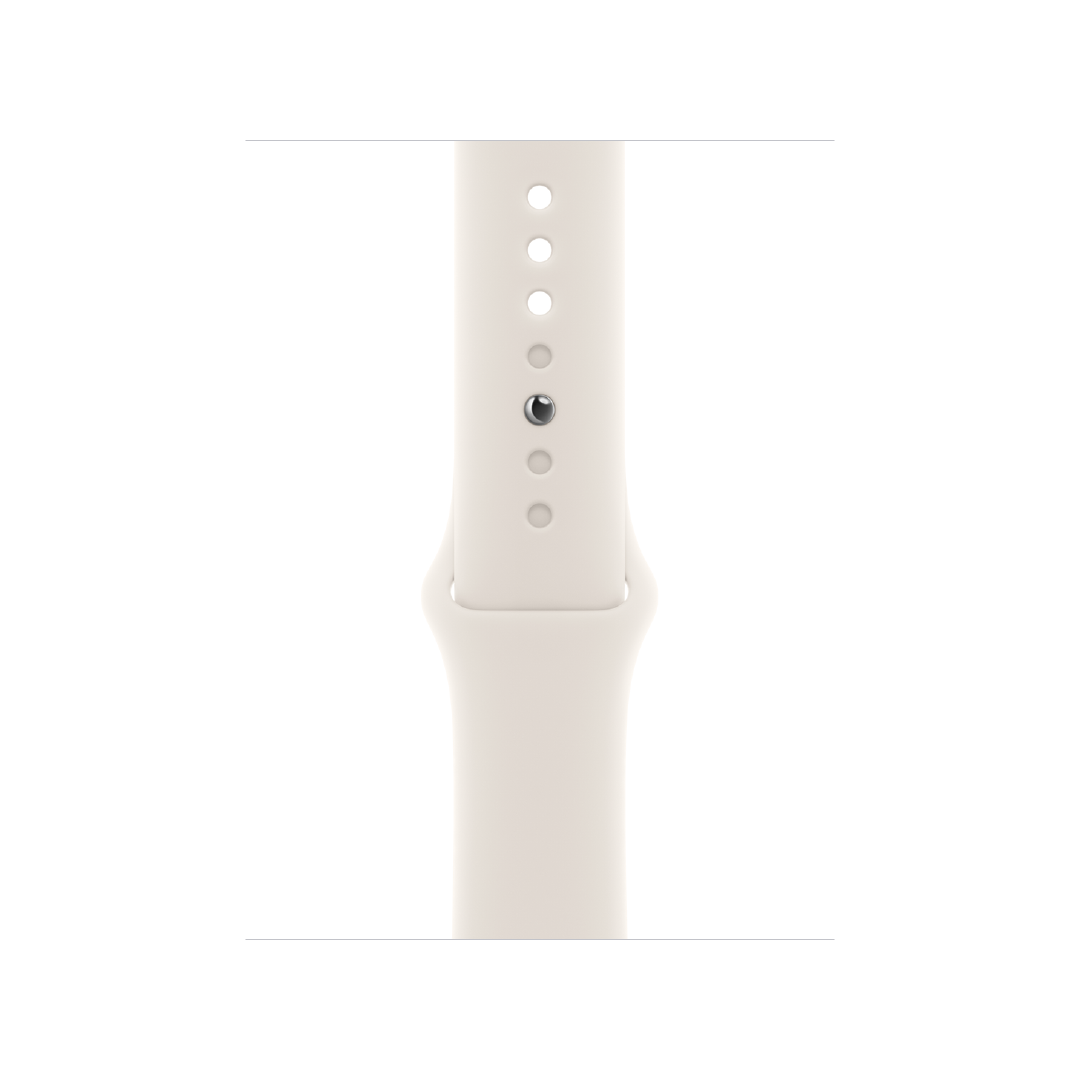 CORREA DEPORTIVA COLOR BLANCO ESTRELLA (46 MM) - T