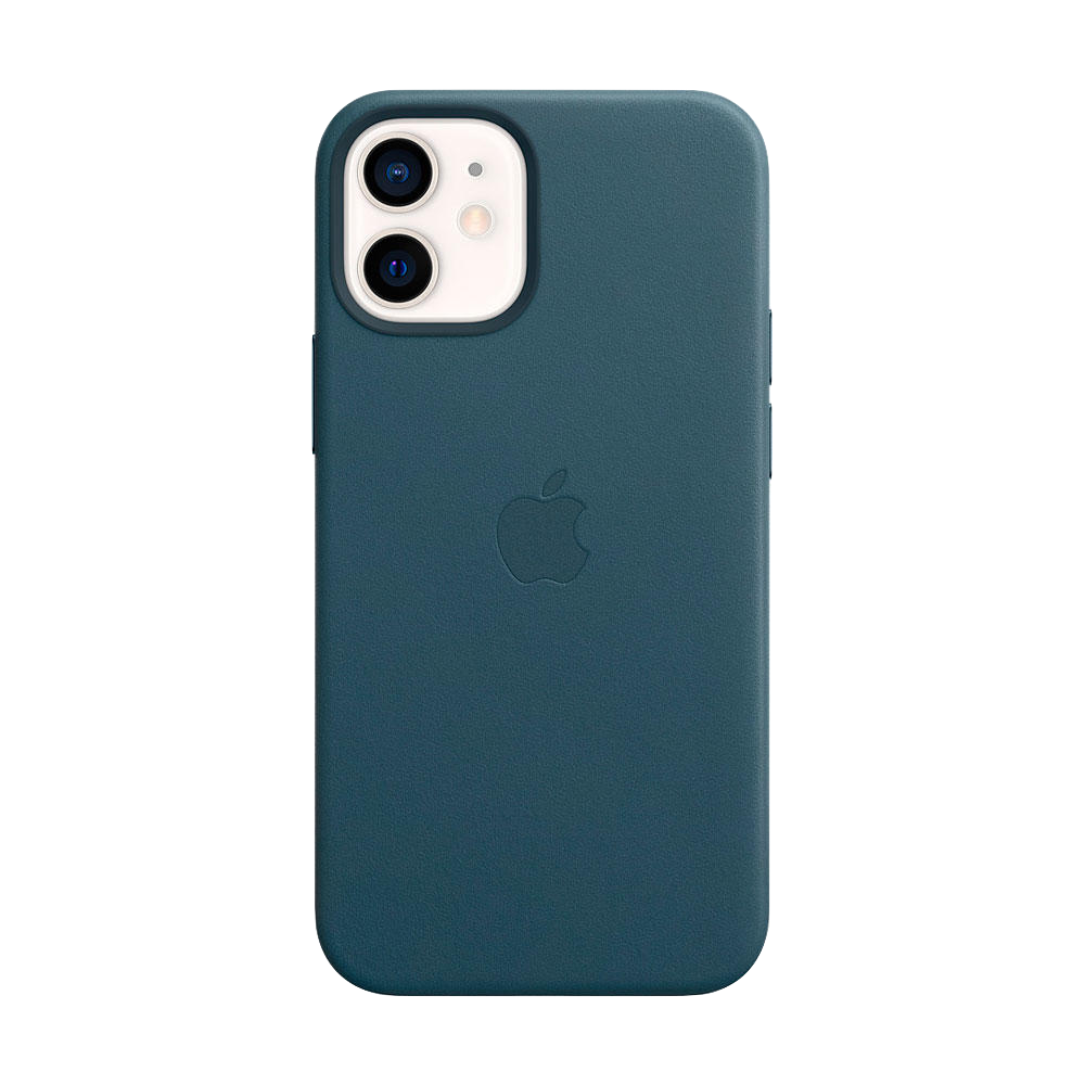 FUNDA LEATHER CASE PARA EL IPHONE 12 MINI - AZUL B