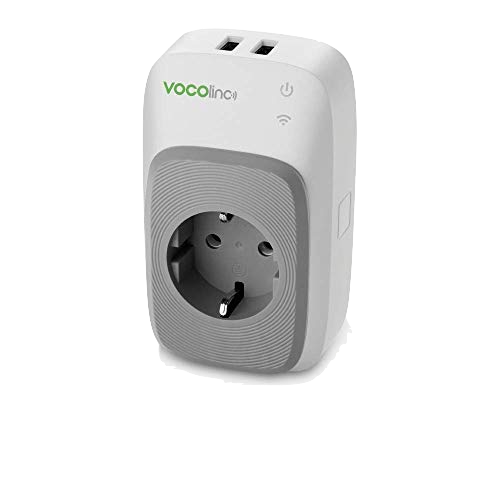 ENCHUFE INTELIGENTE VOCOLINC PM5 SMART AC, 2 USB,