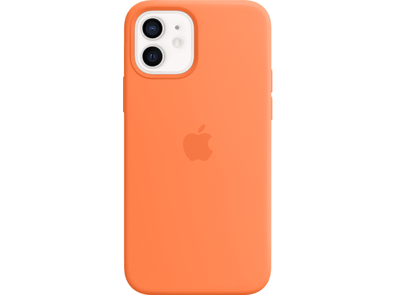 FUNDA APPLE SILICONE CASE IPHONE 12 MINI - NARANJA