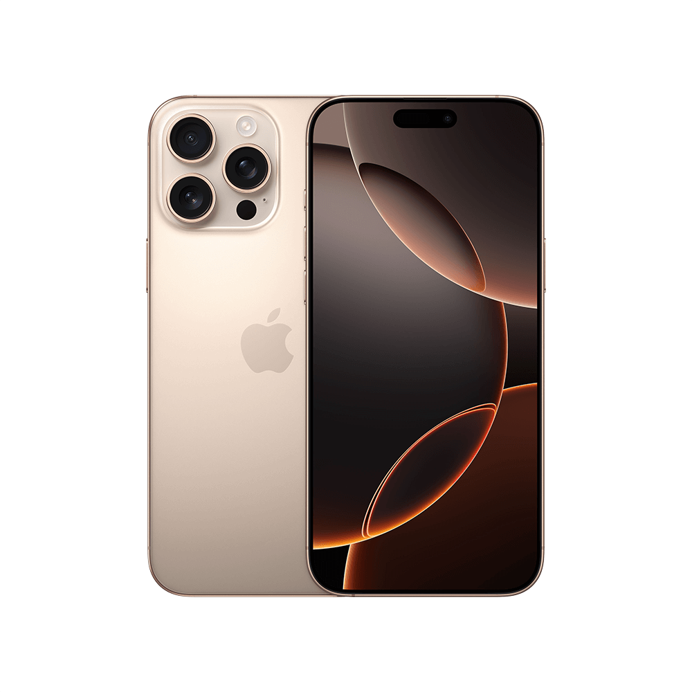 iPhone 16 Pro Max de 512GB en titanio color Desierto