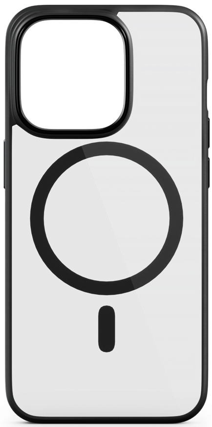 FUNDA IPHONE 15 EPICO MAG + HERO CASE - TRANSPAREN
