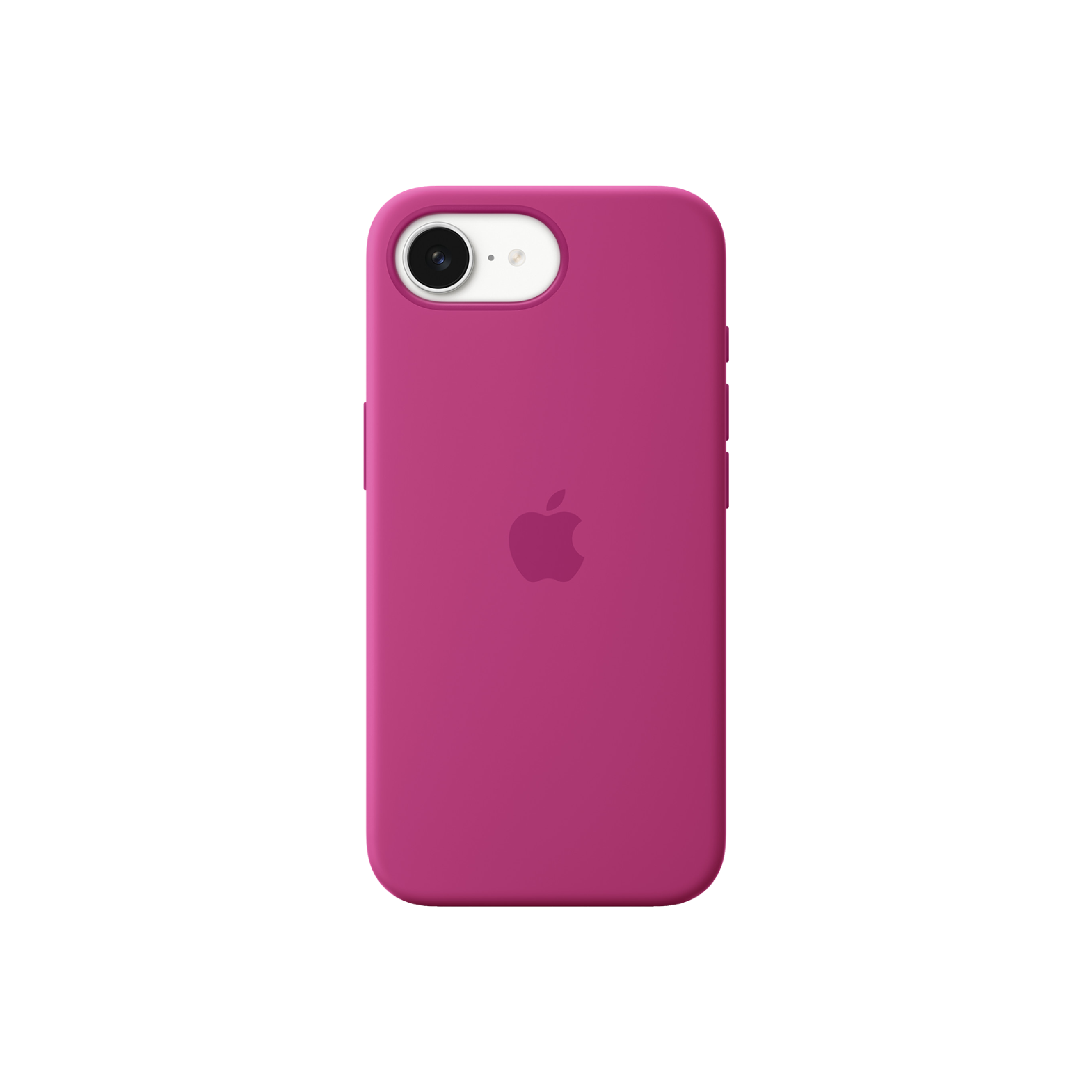 FUNDA DE SILICONA PARA EL IPHONE 16E - FUCSIA