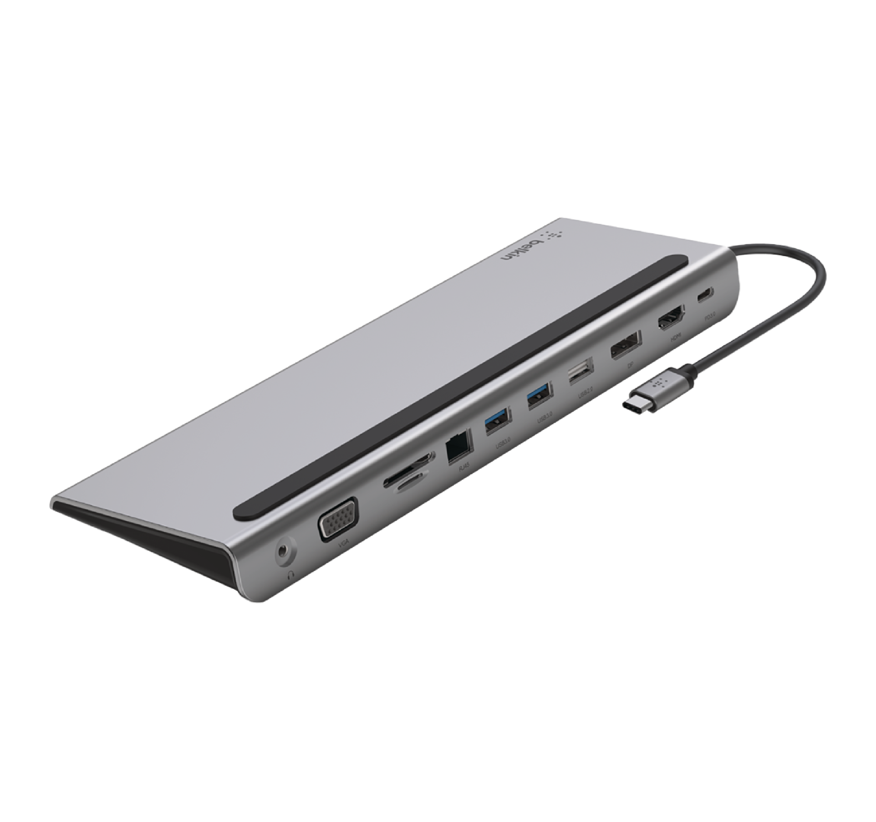 BASE DOCK PARA PORTÁTILES USB-C MULTIPUERTO 11 EN