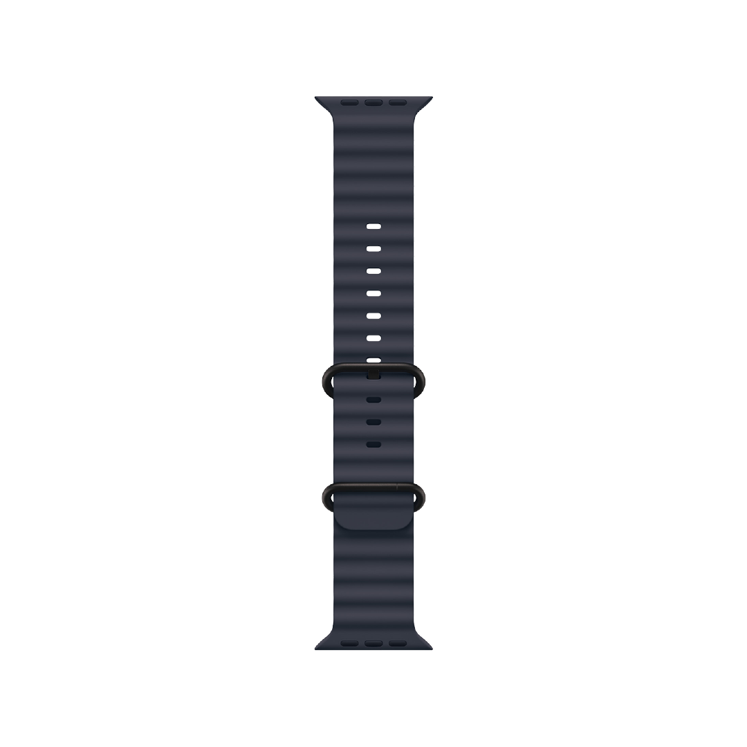 CORREA OCEAN AZUL MARINO (49 MM) - TITANIO NEGRO
