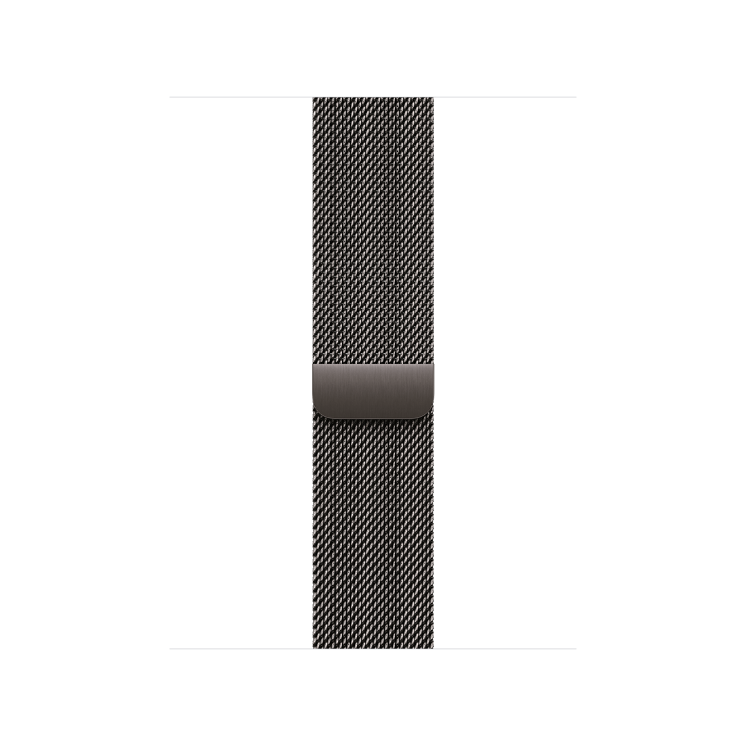 PULSERA MILANESE LOOP EN COLOR PIZARRA (46 MM) - T