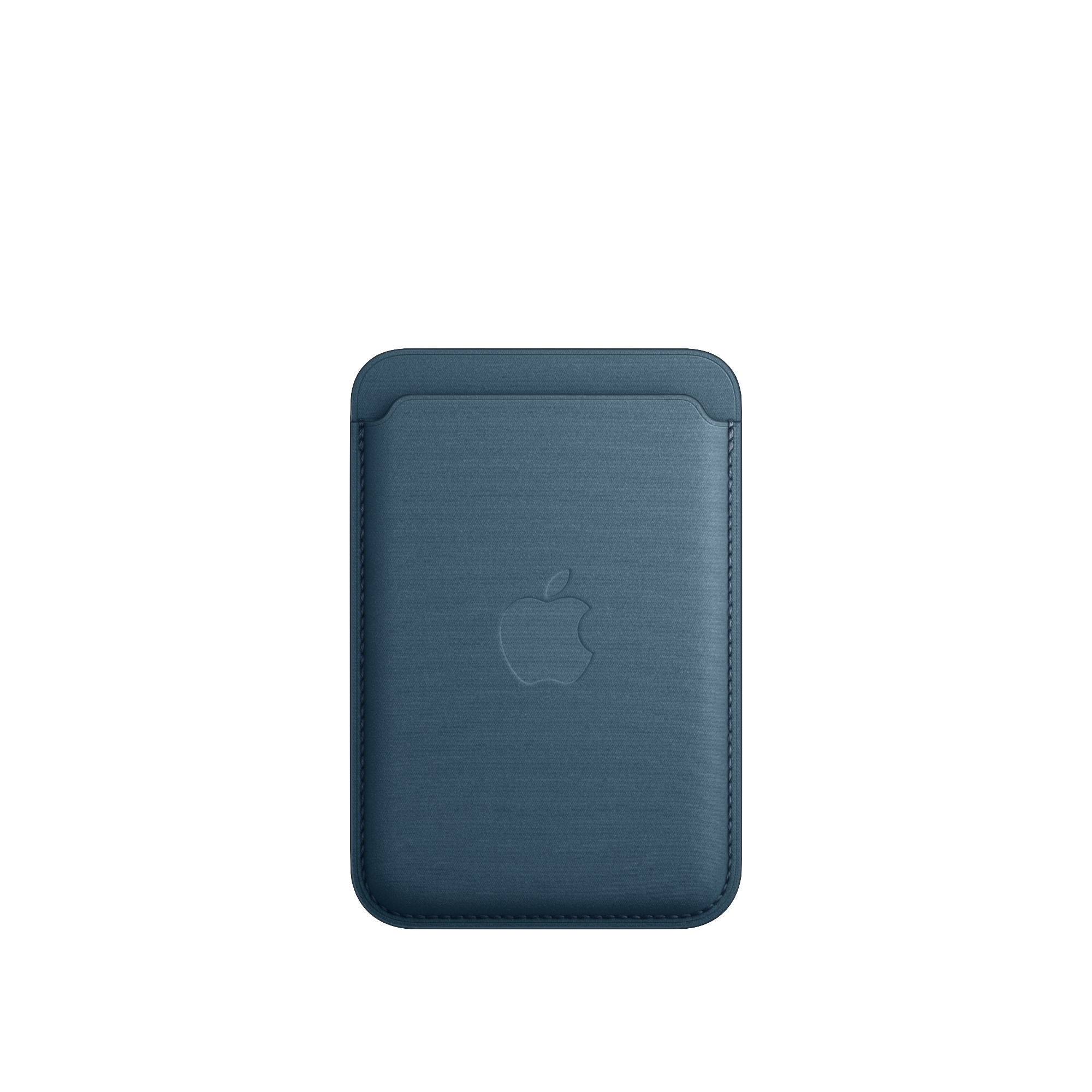 CARTERA DE TRENZADO FINO APPLE MAGSAFE - AZUL PACÍ