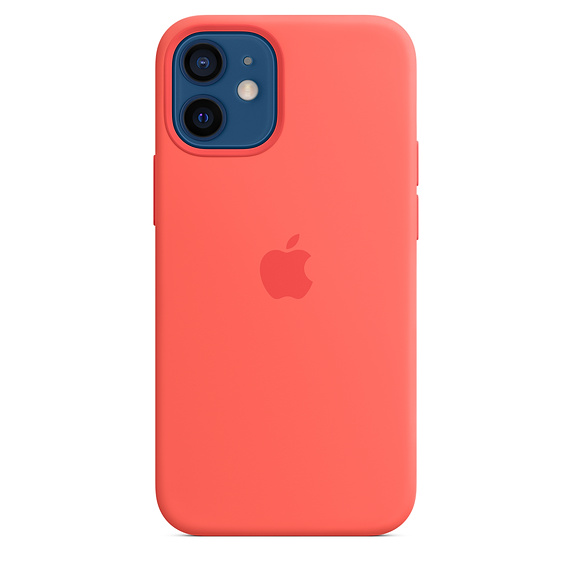 FUNDA APPLE SILICONE CASE IPHONE 12 MINI - POMELO