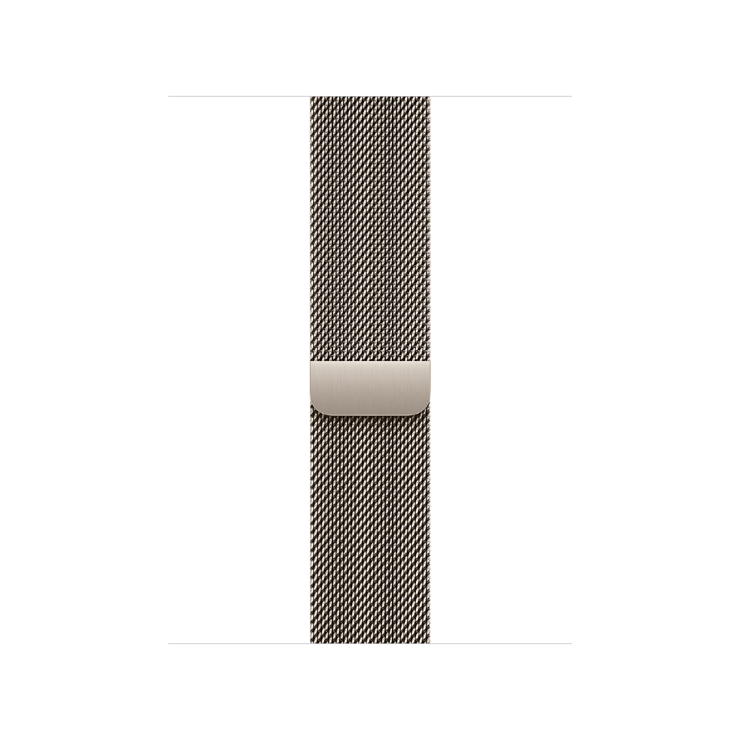 PULSERA MILANESE LOOP EN COLOR NATURAL (46 MM) - T