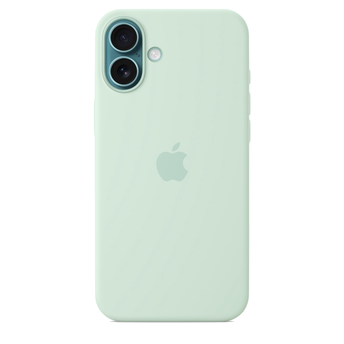 FUNDA APPLE SILICONE CASE IPHONE 16 - AGUAMARINA