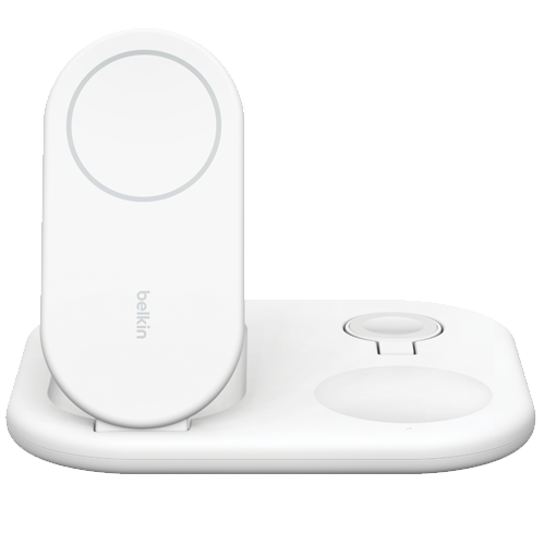 CARGADOR INALÁMBRICO PLEGABLE BELKIN 3 EN 1 - BLAN