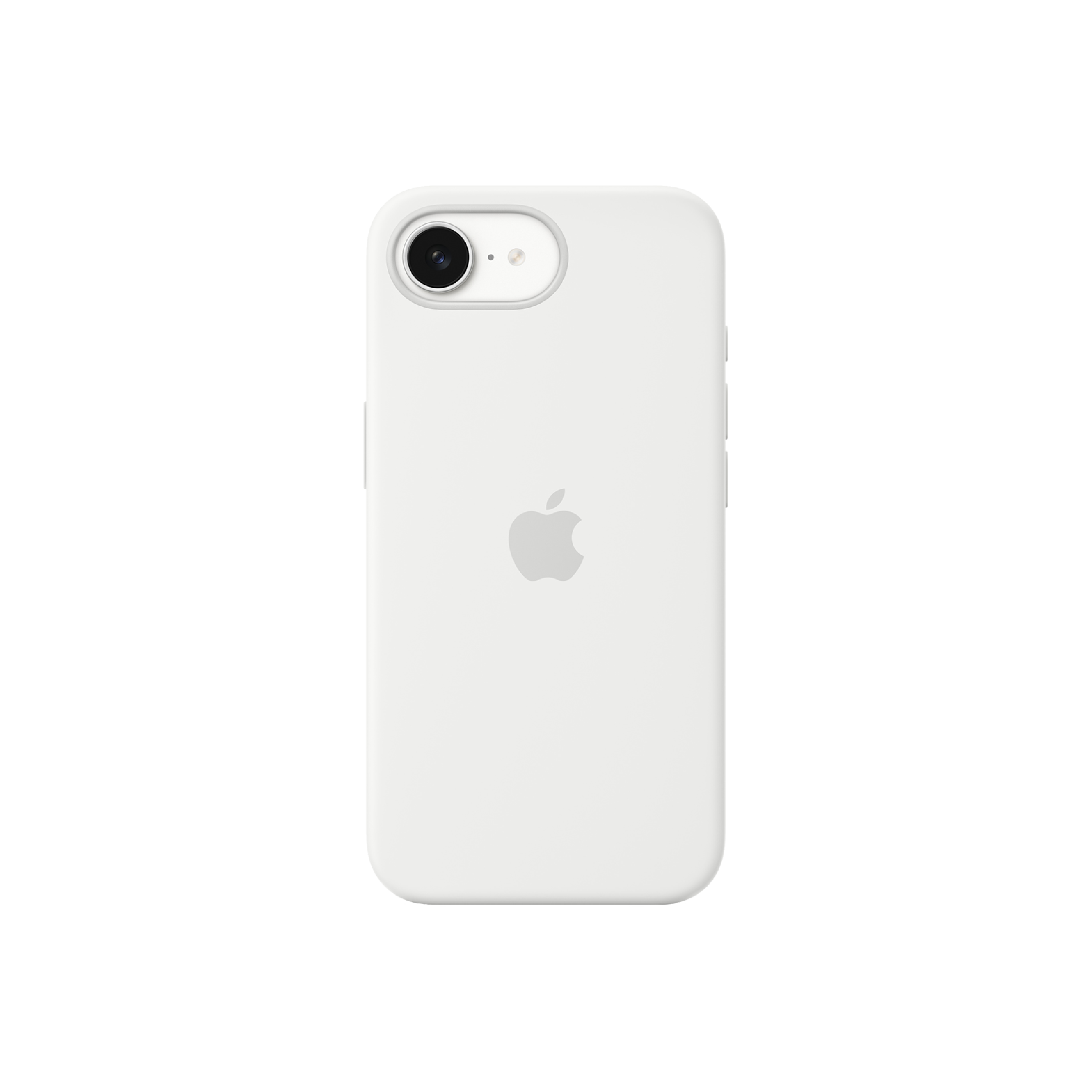 FUNDA DE SILICONA PARA EL IPHONE 16E - BLANCO
