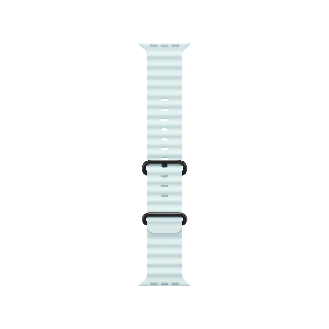 CORREA OCEAN AZUL HIELO (49 MM) - TITANIO NEGRO
