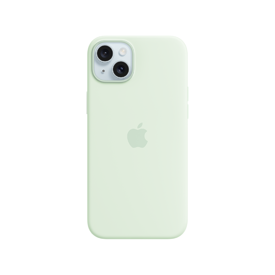 FUNDA IPHONE 15 PLUS APPLE SILICONE CASE - MENTA S