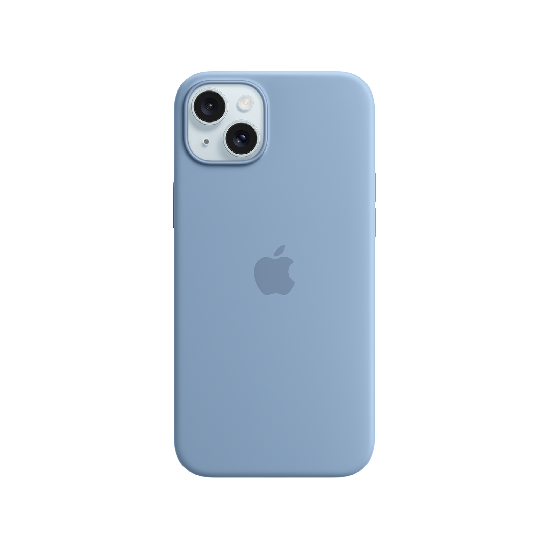 FUNDA IPHONE 15 PLUS APPLE SILICONE CASE - AZUL IN