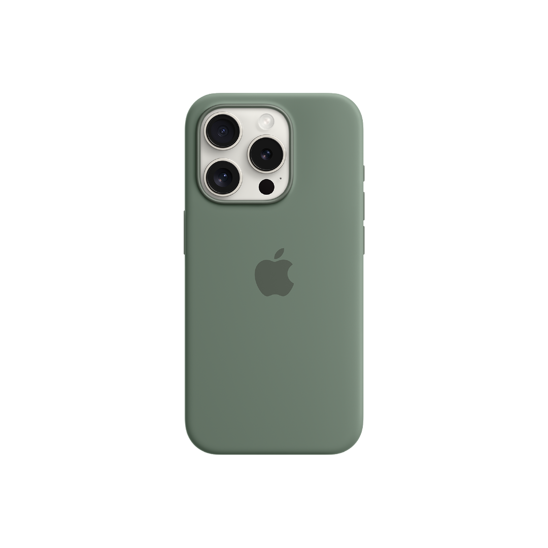 FUNDA IPHONE 15 PRO APPLE SILICONE CASE - CIPRÉS