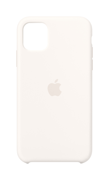 Funda Apple Silicone Case para el iPhone 11 - Blanco