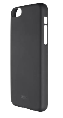 Funda iPhone 5C Rubber Clip Negro