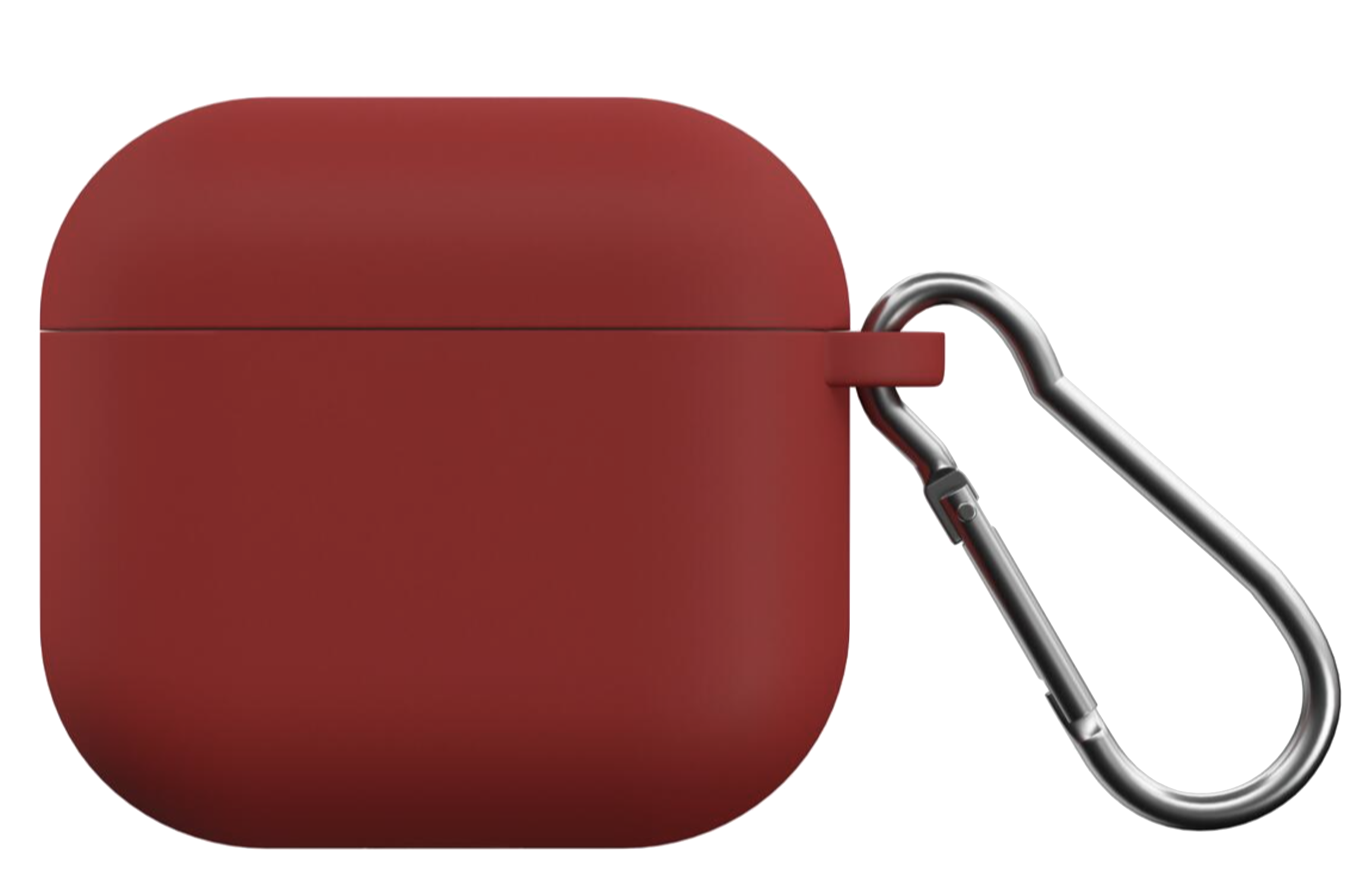 Funda AirPods 4 Next One Silicone Case - Rojo