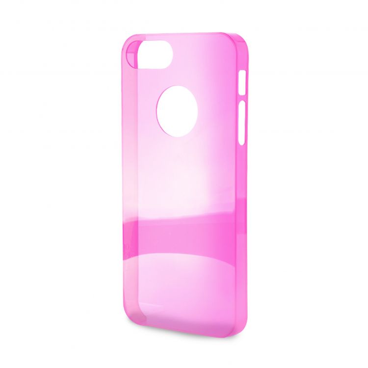 Carcasa iPhone SE / 5S/ 5 Cristal Puro color Rosa