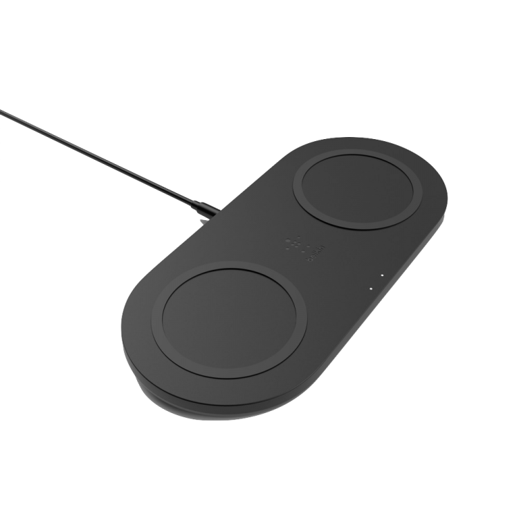 Base de Carga Doble Inalámbrica Boost Charge, negra