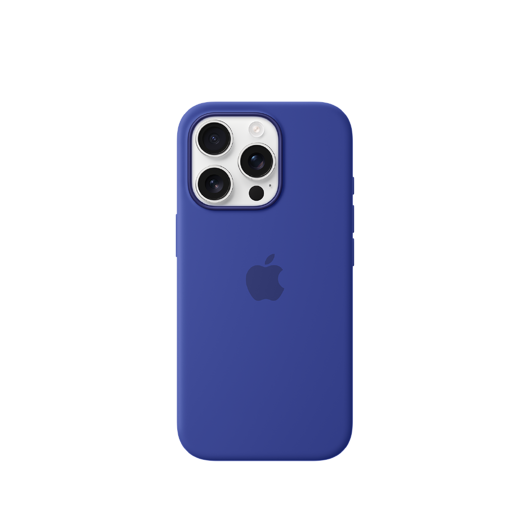 Funda de silicona con MagSafe de Apple para el iPhone 16 Pro - Azul ultramar