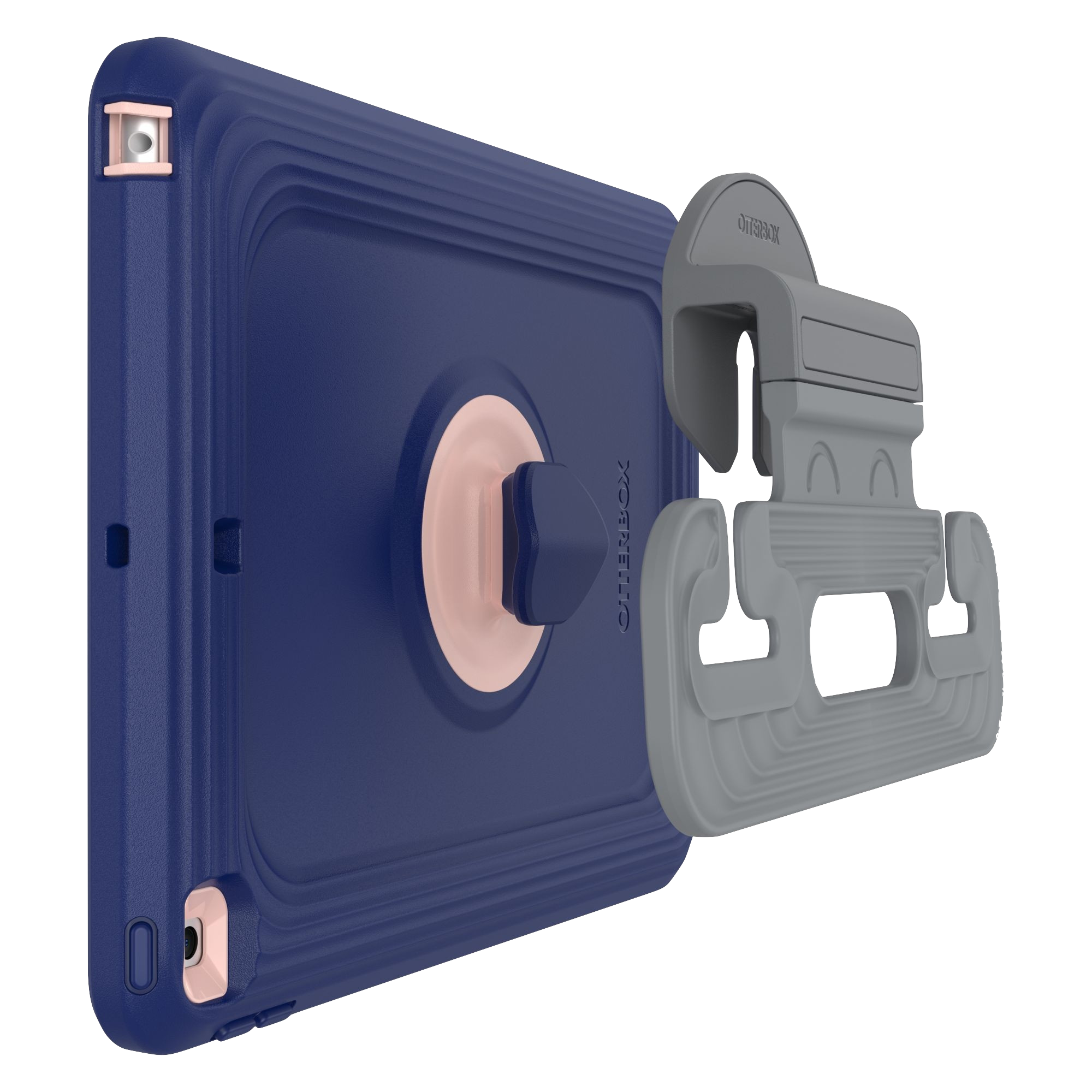 Funda iPad 7ª / 8ª Gen OtterBox EZGrab - Galaxy Runner - Space Explorer - Dark Blue (Azul Oscuro)