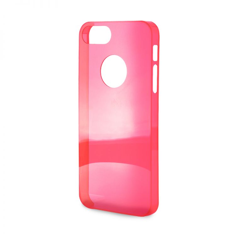 Carcasa iPhone SE / 5S/ 5 Cristal Puro color Roja