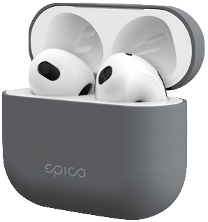 Funda silicona AirPods 3 Epico - Gris