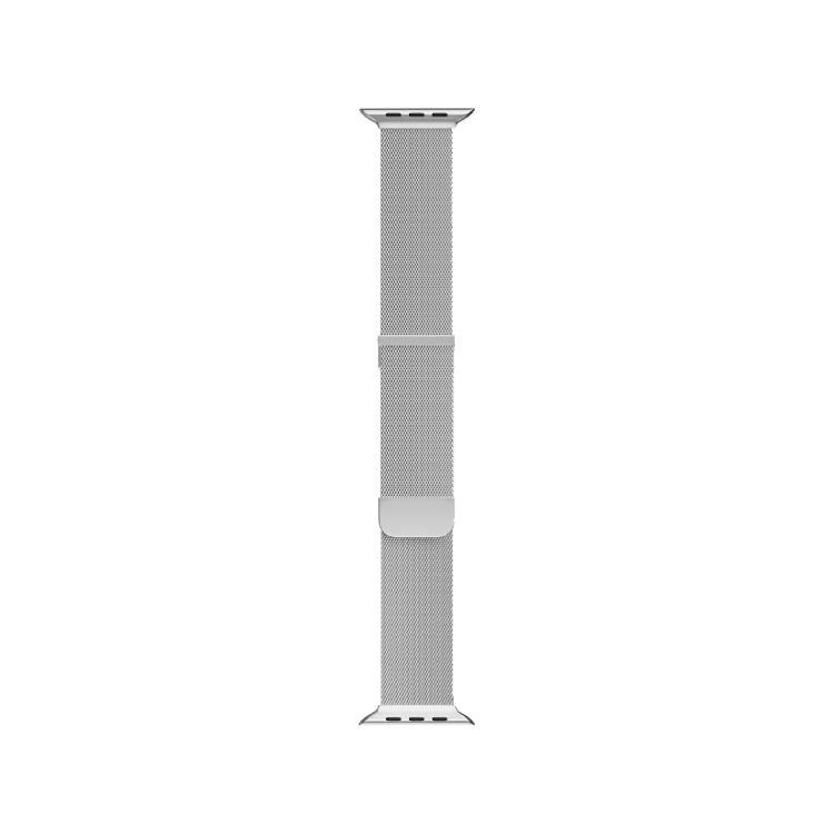 Correa Milanese+ de Epico para Apple Watch (38, 40, 41 mm) - Plata