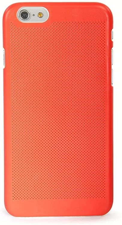 Funda iPhone 6 Plus Tucano Tela color Coral