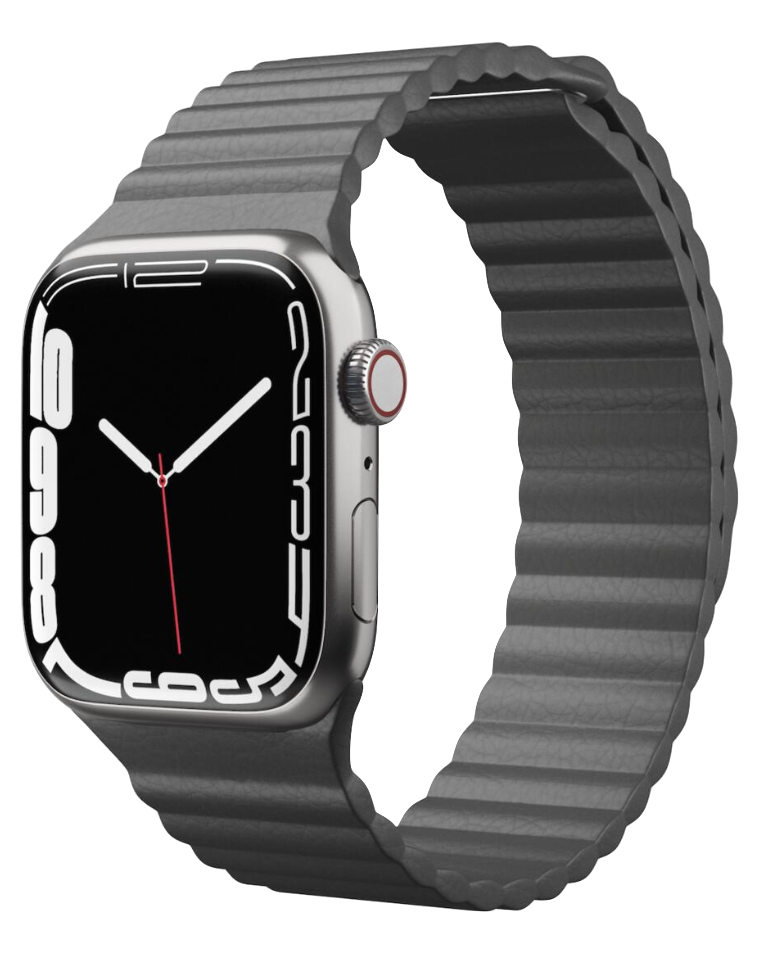 Correa Apple Watch 42/44/45mm Next One Leather Loop - Piedra