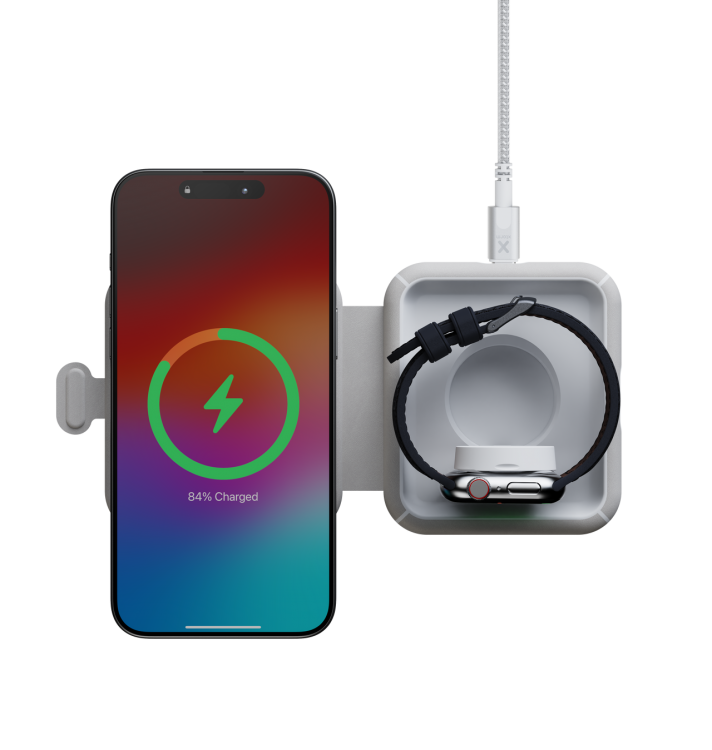 Cargador de Viaje Inalámbrco Xtorm (iPhone / Watch) - Blanco