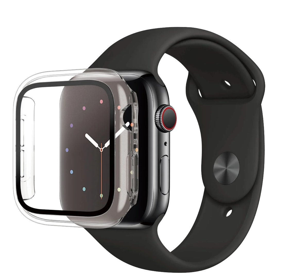 Carcasa transparente de PanzerGlass para Apple Watch SE - 44 mm
