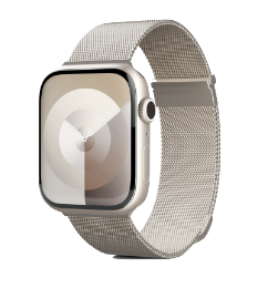 Correa Apple Watch 41mm Epico Milanese+ - Blanco Estrella