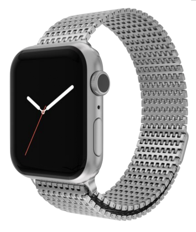 Correa Apple Watch 38/40/41mm Next One Mesh Loop - Plata