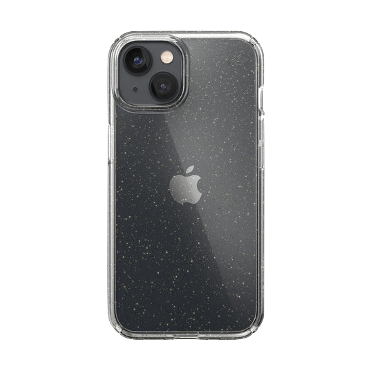 Funda iPhone 14 Speck Presidio Perfect Clear Glitter - Transparente