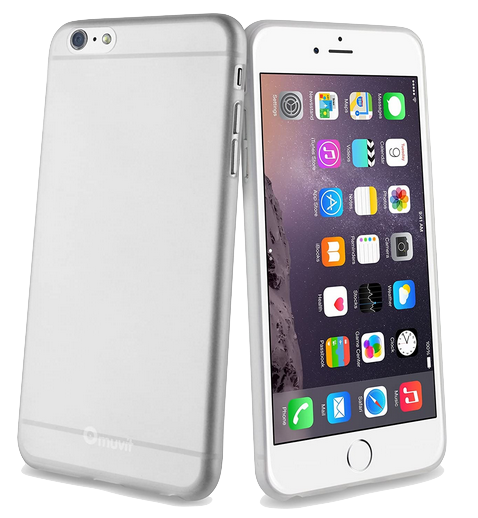 Funda iPhone 6 Plus Minigel Muvit Transparente