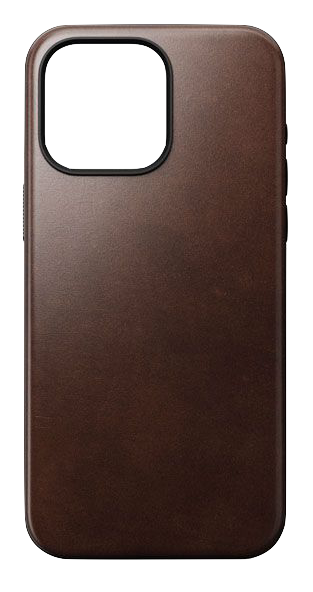 Funda iPhone 15 Pro Max Nomad Coque Modern Cuir Horween - Marrón