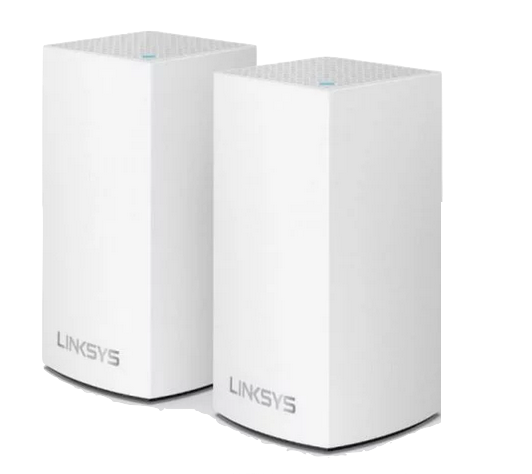 Sistema Linksys Velop WiFi Intelligent Mesh de doble banda (AC2600), paquete de 2 nodos