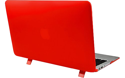 Carcasa Macbook Air 11 Ice Satin color Rojo