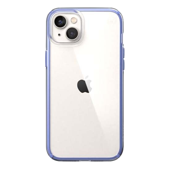 Funda iPhone 14 / 15 Plus Speck Presidio Perfect Clear Geo - Violeta