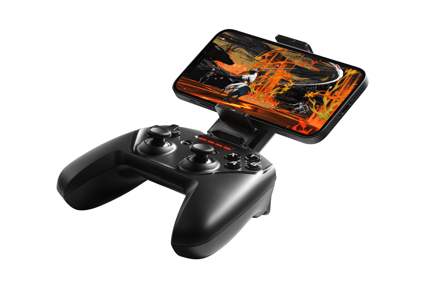SteelSeries Nimbus + Controlador de juego inalámbrico con soporte iPhone AppArcade